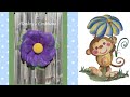 Monkey's Creations | How to Make a Flower Wreath | Easy DIY Spring Wreath | Live Replay