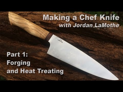 Making a Chef Knife, Part 1: Forging and Heat Treating