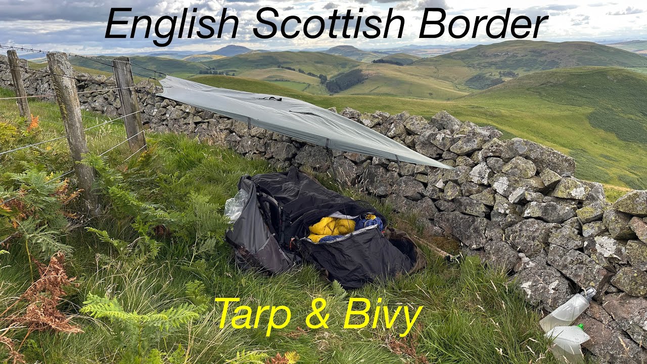 England Scotland Border wall Camp