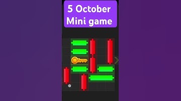 5 October Mini Game Key 100% Solved | Hamster Kombat Puzzle For Today 5 October
