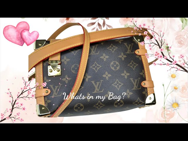 😱 WHAT FITS IN MY LOUIS VUITTON SIDE TRUNK HANDBAG #marquitalvluxury 