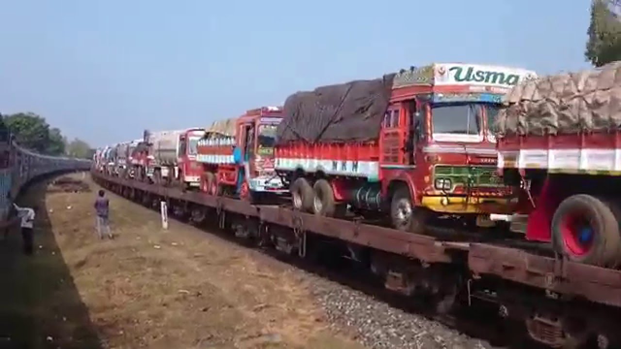 RO RO Service On Konkan Railway. YouTube