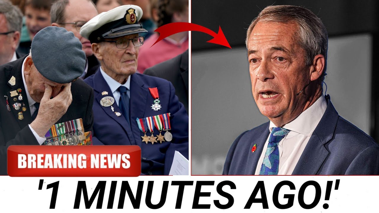 LIVE!🛑 Nigel Farage pledges to end 'vexatious' witch hunts against Britain's veterans!