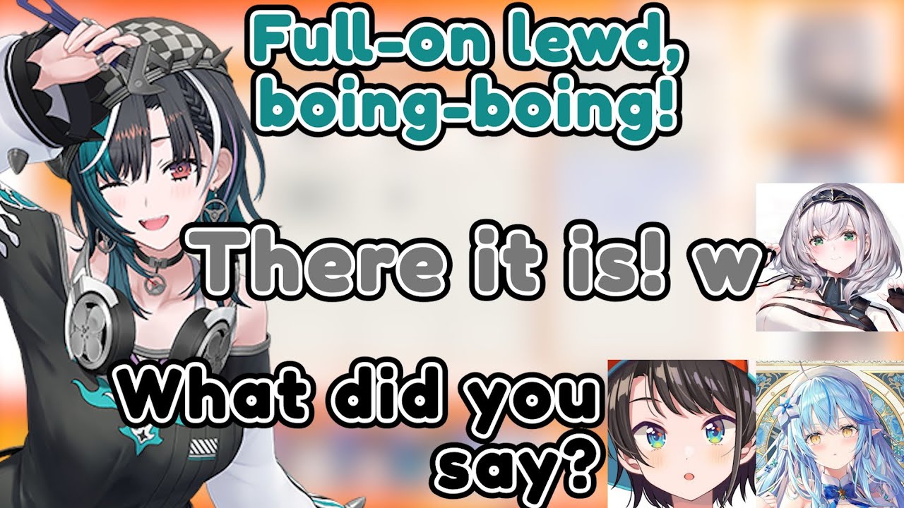 Holomem’s Reaction When Chihaya Uses Dancho’s Version of Her Self-Intro w【Eng Sub Hololive】