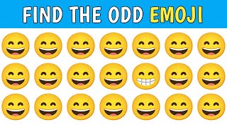 Find The Odd Emoji | Unmask the Emoji Imposter: The Ultimate Odd One Out Challenge!