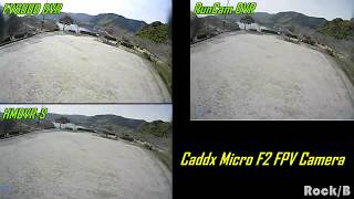 Eachine EV800D  DVR  vs RunCam DVR  vs  HMDVR-S　Caddx Micro F2使用で比較