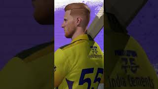 Ben Stokes sold to Chennai Super Kings in IPL 2023 Auction | Cricket 22 #shorts