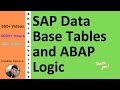 All SAP Table Videos Combo Video || SAP Tables for storing the data base and self-learning || SAP