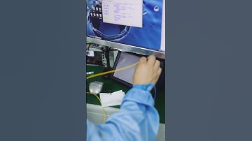 Manual inspection of optical modules #shorts #youtubeshorts #factory #transceiver