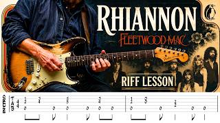 How To Play Rhiannon by Fleetwood Mac | Guitar Riff Lesson