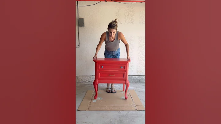 Beginner Friendly Furniture Makeover ✨ #furnitureflip #diy