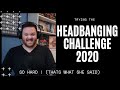 AHHH THIS ISNT POSSIBLE ! DOESNT FEEL RIGHT TO SIT STILL.. TRYING THE --HEAD BANGING CHALLENGE--