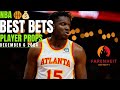 NBA 🏀💰 BEST BETS &amp; PLAYER PROPS 12.6  ✅️ #NBA #4fiddy1 🔥📚