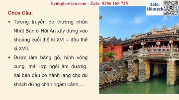 Giáo án powerpoint Bài 19: Phố cổ Hội An | GA điện tử LS&ĐL 4 KNTT