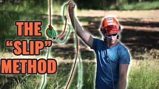 How to retrieve a friction saver with a SLIP method!
