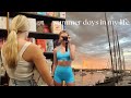 summer days in my life | new books, workouts, college apartment haul