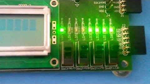 Programming in Picoblaze - Exercise no.1