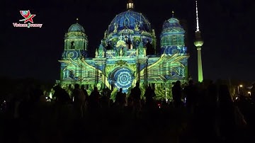 Lễ hội ánh sáng Berlin 2020 hơn 100 công trình kiến trúc nổi tiếng Đức