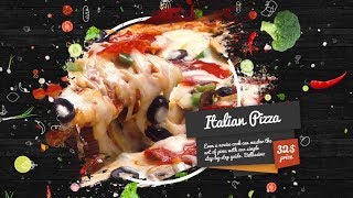 Restaurant Menu Video Promo - After Effects Template