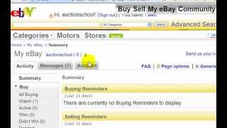 How to sell on ebay, link paypal ...