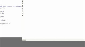 programa vector 10 elementos 1,2