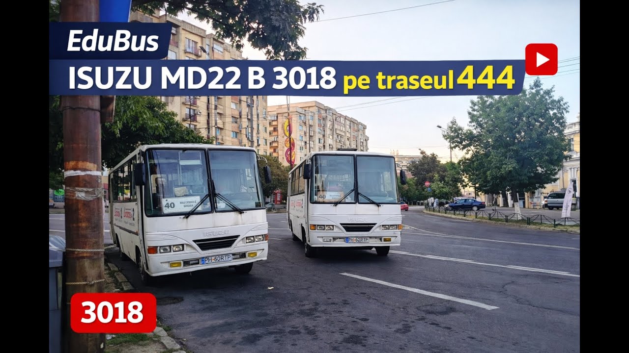 Calatorie pe traseul 444 impreuna cu ISUZU MD22 B 3018
