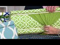 Deco Wrap No Sew Set of 2 Window Treatment Kit on QVC