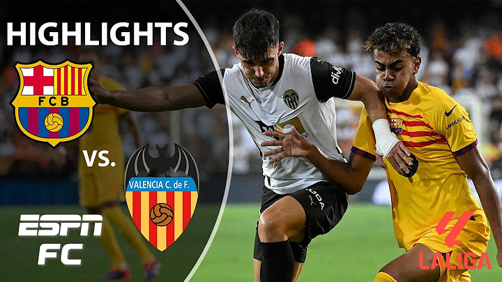 LEWANDOWSKI SHOWED OUT 🔥 Valencia vs. Barcelona | LALIGA Highlights | ESPN FC