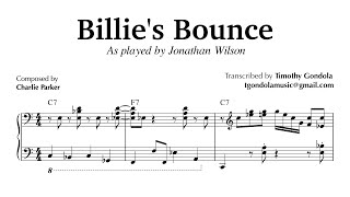 Billie's Bounce| Jonathan Wilson