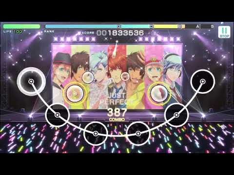 《歌之☆王子殿下♪ Shining Live》新歌快打(二)［歌曲：月明かりのDEAREST；難度：PRO］（無人聲）2017-11-17 #48