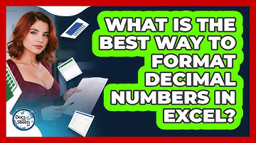What Is The Best Way To Format Decimal Numbers In Excel? - Docs and Sheets Pro