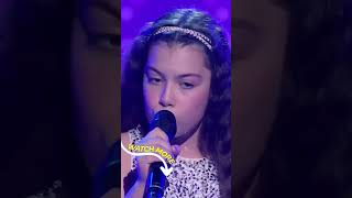 No Way... She's 12?! #thevoice #shorts
