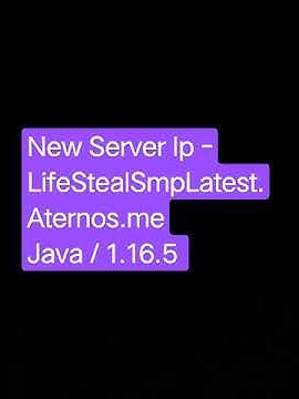 New Server IP // Java - 1.16.5 // Join Now // - YouTube