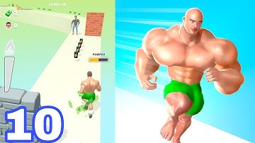 Muscle Rush Gameplay Walkthrough Level 10 #Shorts