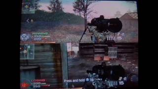 Call Of Duty Modern Warfare 2 Walkthroughs Intro: Multiplayer Splitscreen Snipers Only Match