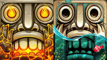 Temple Run 2 Volcano Island VS Pirate Cove Android iPad iOS Gameplay HD