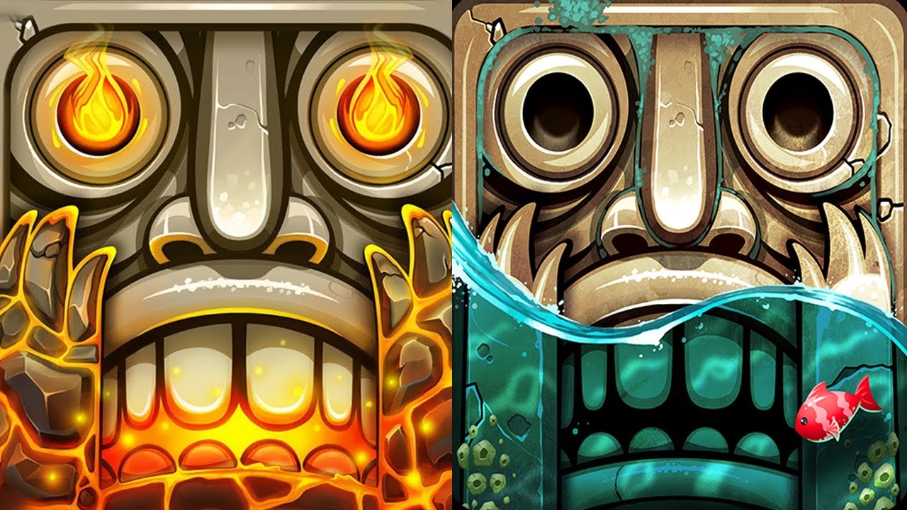 Temple Run 2 Volcano Island VS Pirate Cove Android iPad iOS Gameplay HD