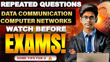 4th sem Data Communication and Computer Networks Imps || 4th Sem Computers Important Questions