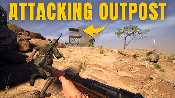 Kar98K Killstreak - Assault on the Enemy Garrison & Outpost