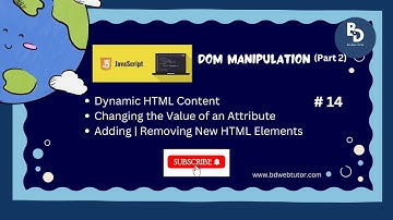 JavaScript Bangla Tutorial For Beginners | JavaScript DOM Manipulation (Part-2)