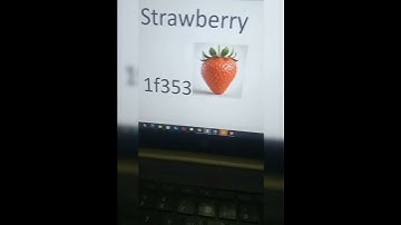 🎥 Title:🍓 Strawberry Symbol Shortcut | Hidden MS Word Emoji Trick! #shorts #keyboard #asmr #computer