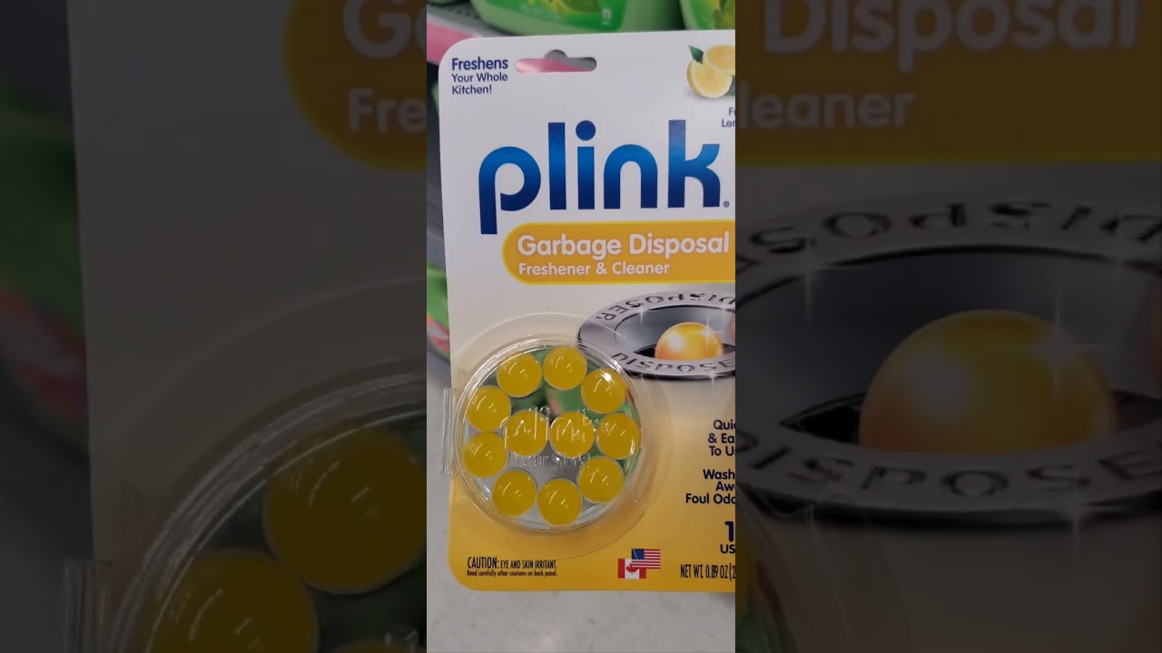 Plink Garbage Disposal Freshener & Cleaner 