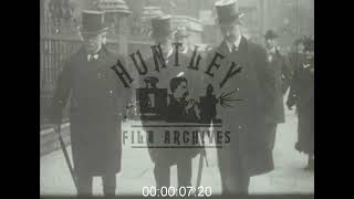 Three Prime Ministers and a Foreign Secretary, 1910s - Archive Film 1004006
