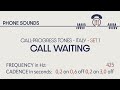 Call Waiting Tone Italy Call Progress Tones Phone Sounds Sound Effects SFX Call Waiting Tone Italy Call Progress Tones Phone Sounds Sound Effects SFX