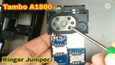 tambo a1800 ringer jumper solution || tambo a1800 speaker ways solution