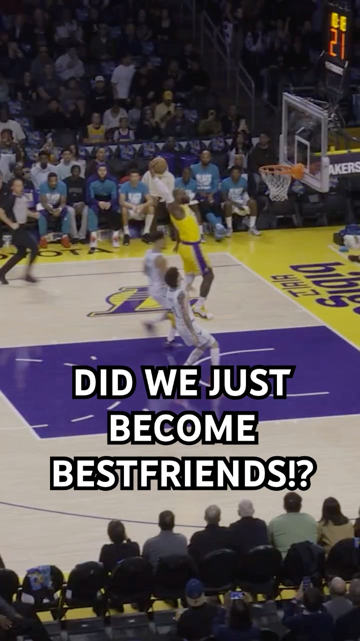 LeBron with the dime to Luka then Luka with the dime to LeBron!