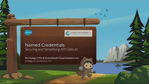 Named Credentials: Securing and Simplifying API Callouts
