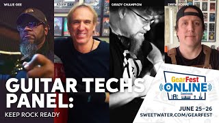 Guitar Techs Panel: Keeping Rock Ready with Grady Champion, Adam Day, and Willie Gee