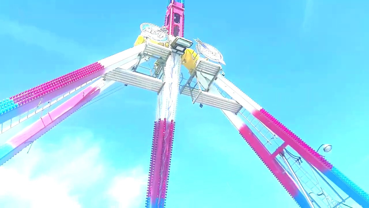 Compilation de manèges à sensation 2 - Fête foraine