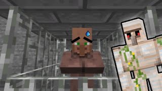 Helping Minecraft Iron Golem ❤️ #Shorts